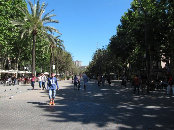 La Rambla Del Raval De Barcelona