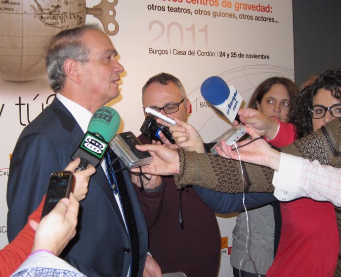 El Presidente De Caja De Burgos, José María Leal