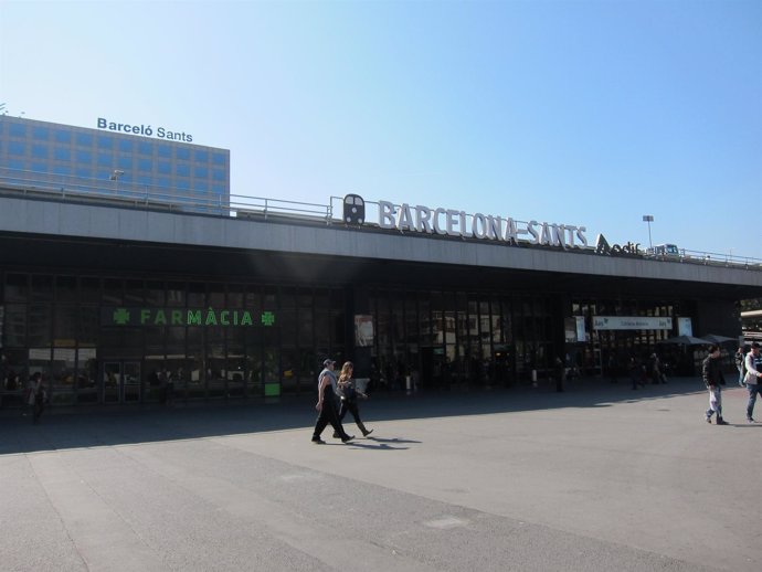 Estación De Sants De Barcelona