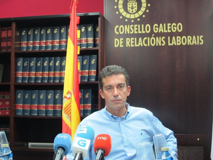 El presidente del Consello Galego de Relacións Laborais, Demetrio Fernández