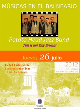 Actuación del sexteto granadino Potato Head Jazz Band