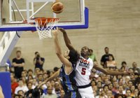 Baloncesto/Londres.- Estados Unidos no convence pese a ganar a Argentina en el penúltimo amistoso antes de Londres