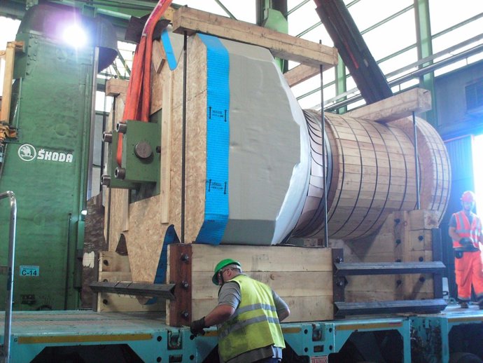 Maza de 100 toneladas fabricada en Gerdau Reinosa   