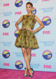 Zoe Saldana no se perdió los Teen Choice Awards