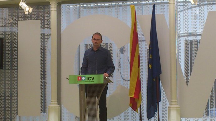 El Secretario General De ICV, Joan Herrera.