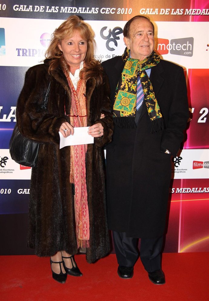 José Luis Uribarri con su ex mujer