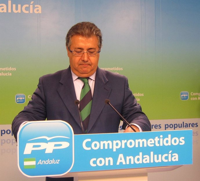 Juan Ignacio Zoido, En Rueda De Prensa