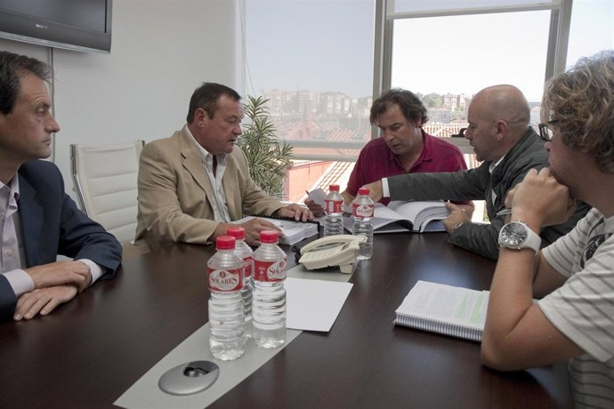 Alcalde Laredo y consejero Obras Públicas 