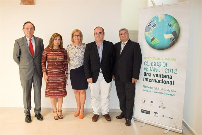 Presentación de los Cursos de Verano de la UMA en Marbella