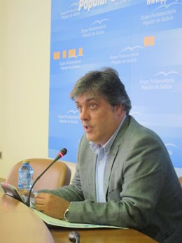 Pedro Puy en rueda de prensa
