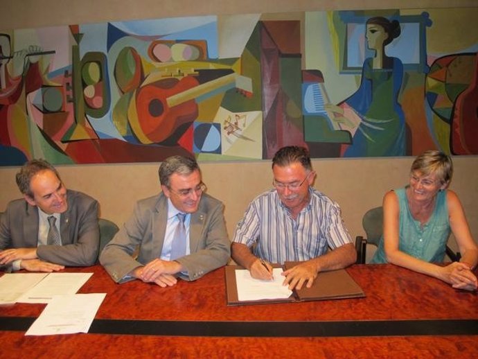 Josep Presseger, Àngel Ros, Rafael Ferreruela Y Montserrat Sanfeliu