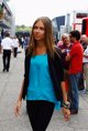 Dasha Kapustina en el GP de Alemania