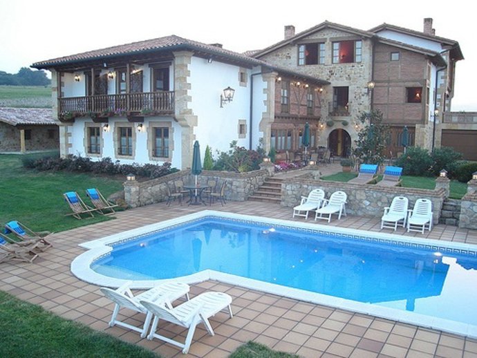 Casa rural con piscina