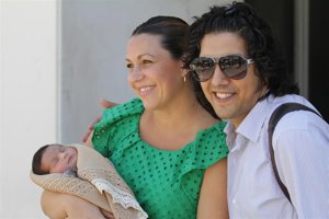 Niña Pastori y su marido 