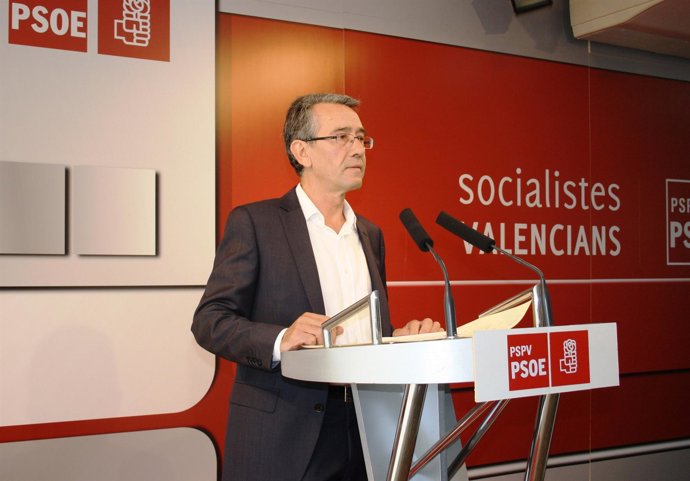 El Portavoz Del PSPV En Las Corts, Antonio Torres