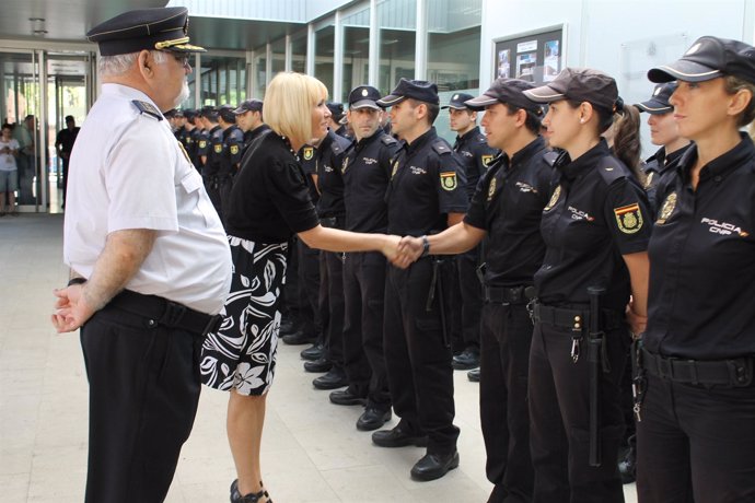 Acto De Incorporación De Policía Nacional En Lleida