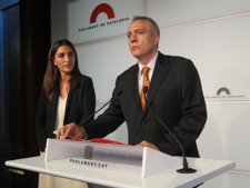 Pere Navarro, en rueda de prensa este martes