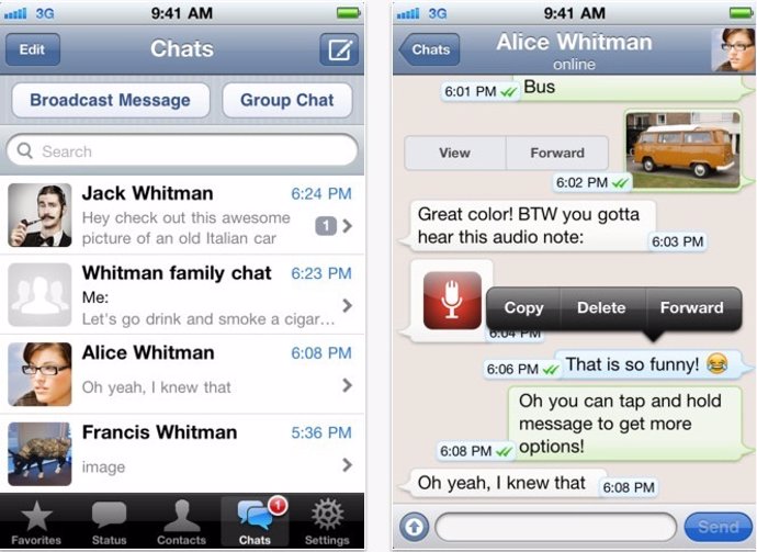 Whatsapp Messenger para iOS