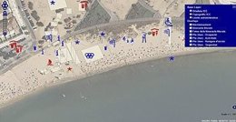 Aplicación web sobre el estado de las playas catalanas