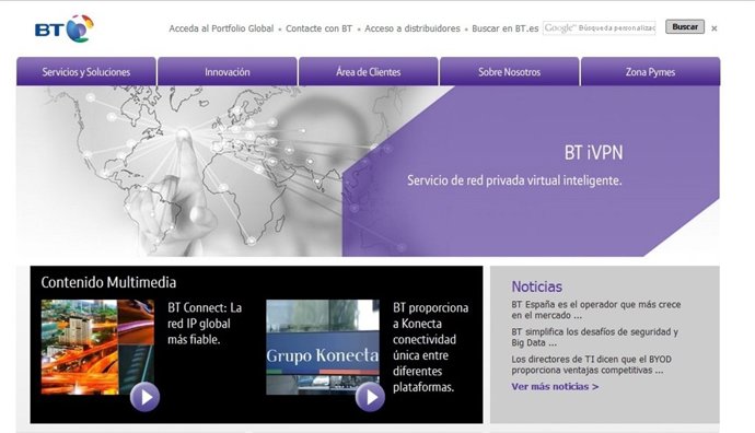 Web British Telecom