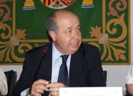 José Torres Hurtado Presidente del SCB y Alcalde de Granada
