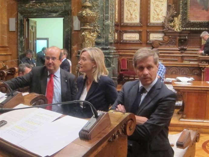 Javier Mulleras, Àngels Esteller Y Alberto Fernández (PP)