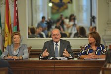 Ana López, Francisco de la Torre y Esther Molina