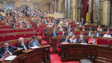 El Govern, En El Pleno Del Parlament