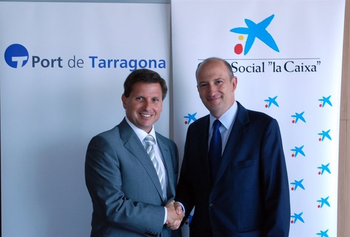 Josep Andreu (Puerto De Tarragona) Y Enric Dalmau (La Caixa)