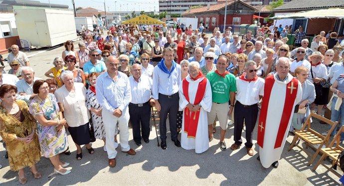 Alcalde de Santander en fiestas de Santiago 