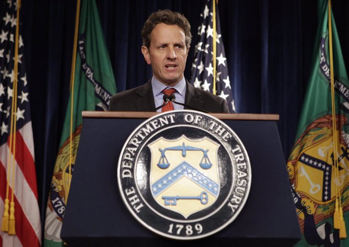 El secretario del Tesoro de Estados Unidos, Timothy Geithner