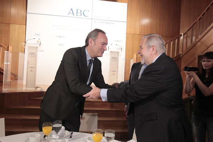 Alberto Fabra con Beteta