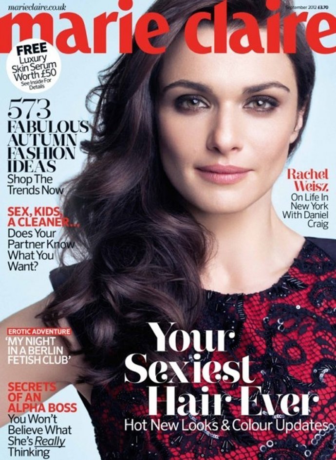 Rachel Weisz protagoniza la portada de Marie Claire