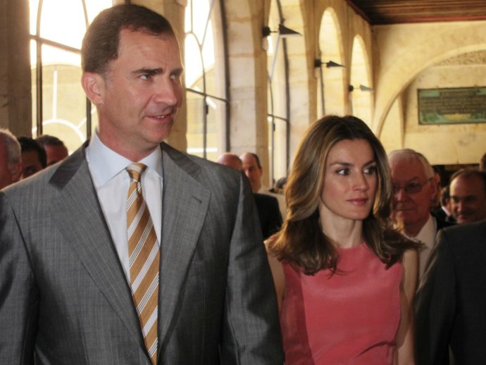 Los Príncipes de Asturias en Salamanca