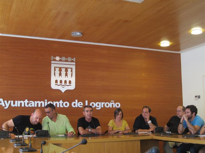 La Junta de Personal en una rueda de prensa 