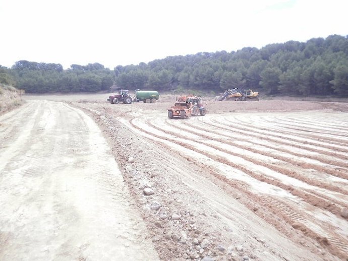 Construcción de una planta de cogeneración con biogás en Almenar