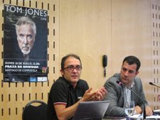 El concelleiro de Fiestas, Francisco Javier Noya