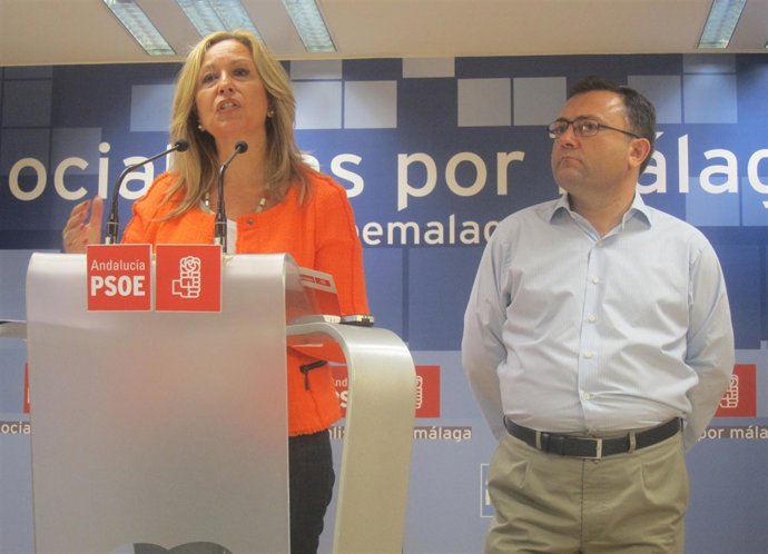 Trinidad Jiménez y Miguel Ángel Heredia