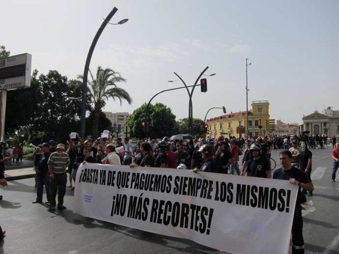 Imagen de la protesta