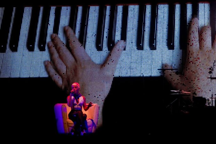 Ana Torroja en el Concierto Solidario