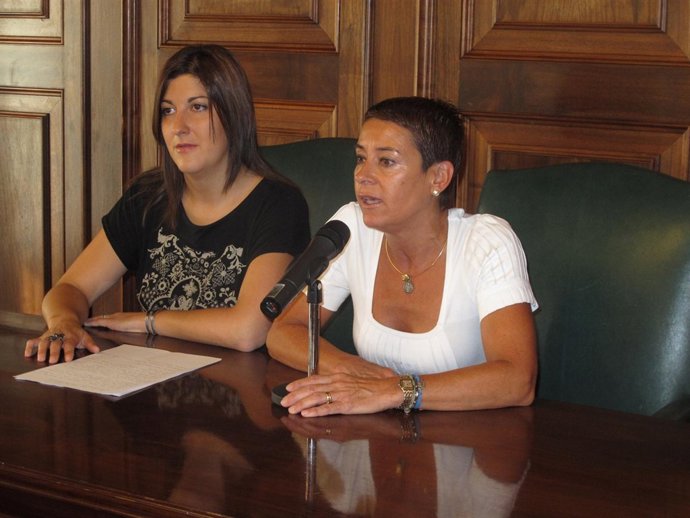 Rocio Féliz y Sara Hernández