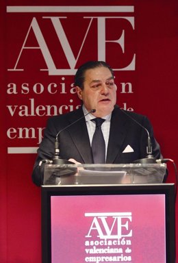 El Presidente De AVE, Vicente Boluda, En La Toma De Posesion De Su Cargo.