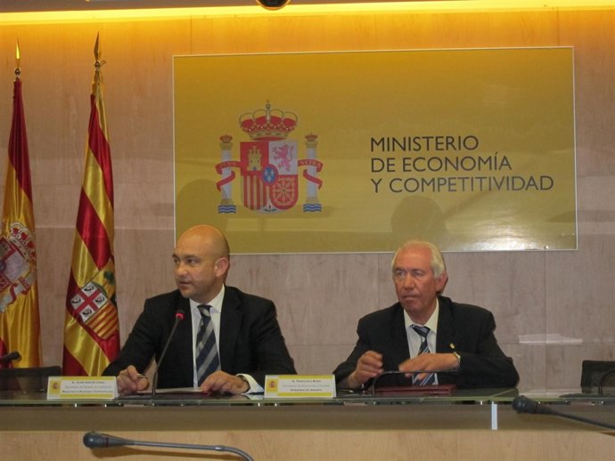 El secretario de Estado de Comercio y el consejero de Economía Aragón