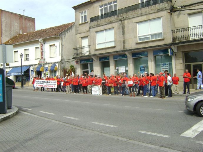 Concentración de afectados por las preferentes en Vilalonga