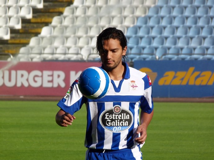Abel Aguilar, nuevo jugador del Deportivo