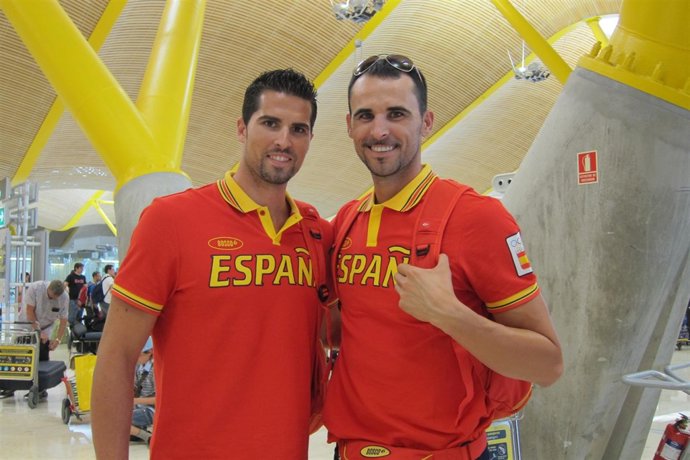Adrián Gavira y Pablo Herrera voley playa 