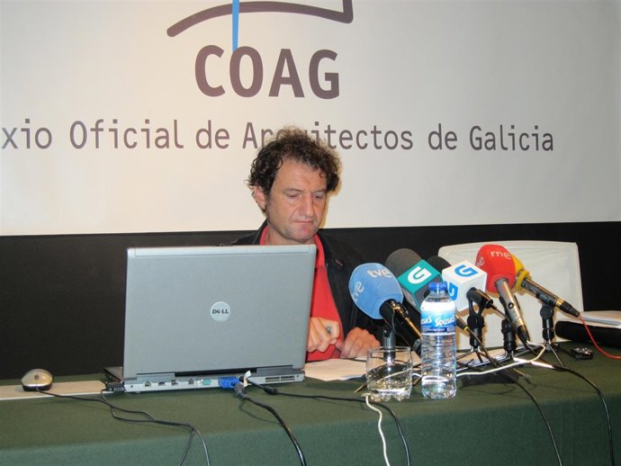 El Decano De Colexio De Arquitectos De Galicia, Jorge Duarte