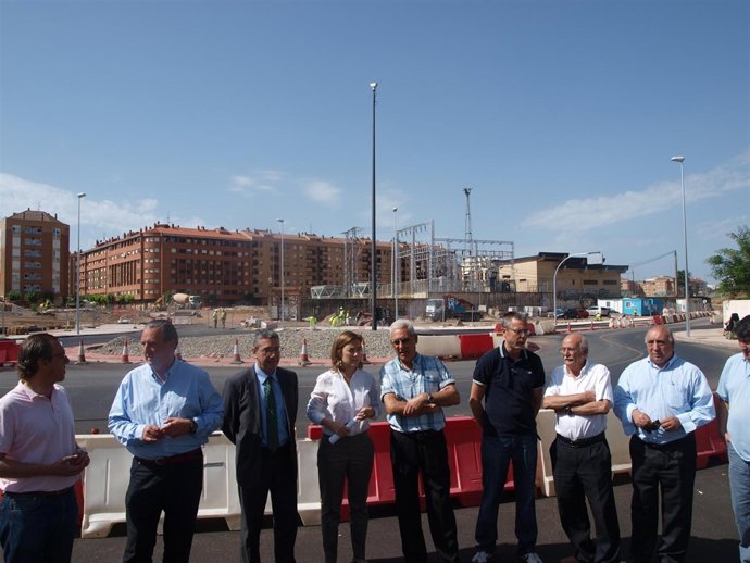 Gamarra y Burgos, en la rotonda    