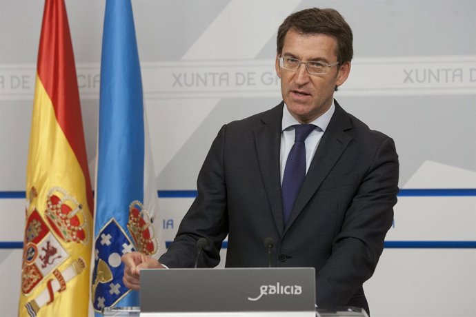 Alberto Núñez Feijóo comparecerá en rolda de prensa para dar conta dos asuntos t