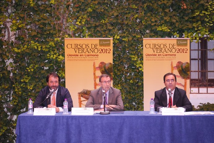 Vicente Guzmán, Manuel Gracia y Juan Ávila